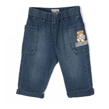 Jeans MOSCHINO azul para bebés